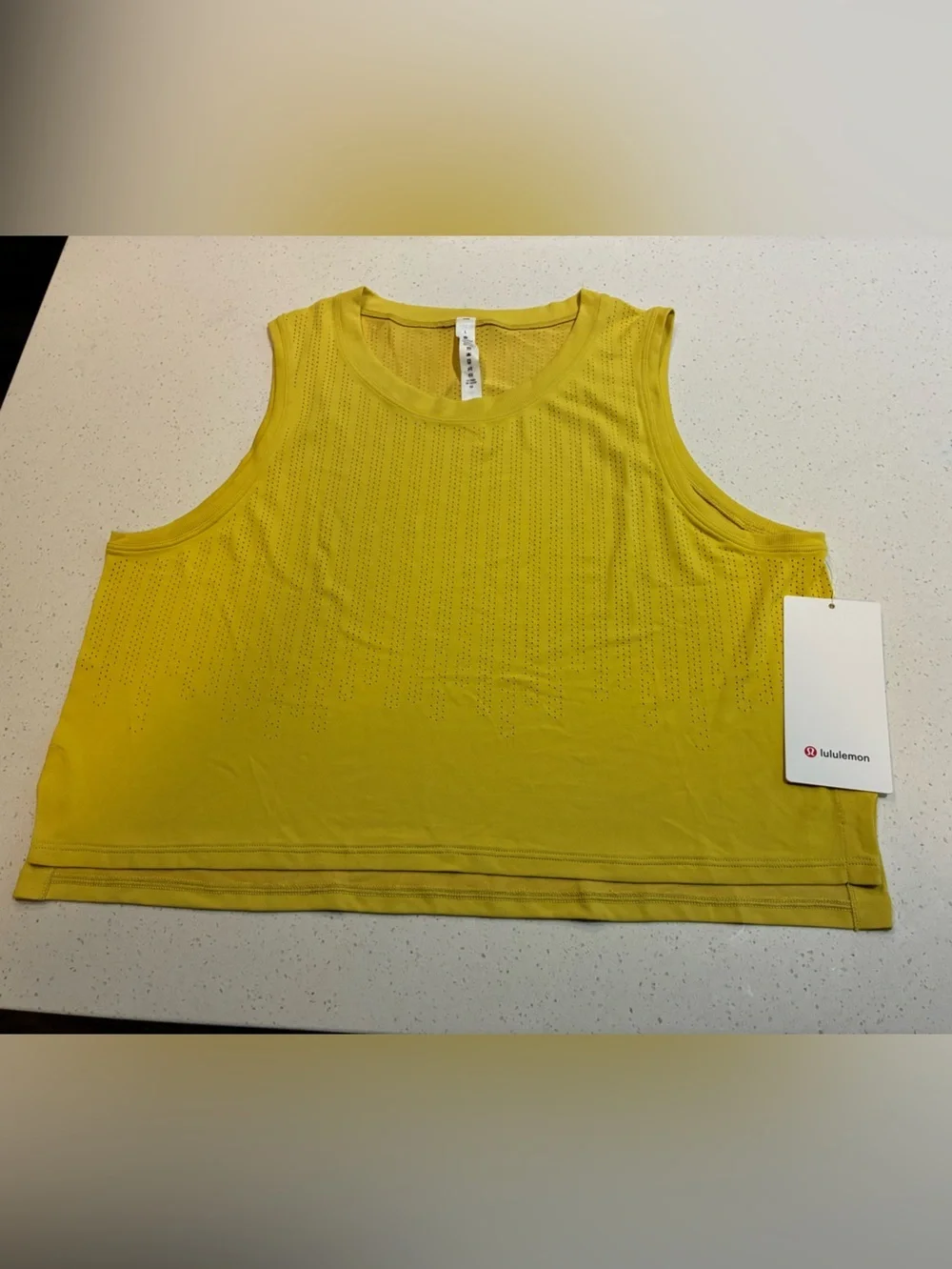 🆕 Lululemon Train to Be Tank Top in Soleil / Soleil Size Large